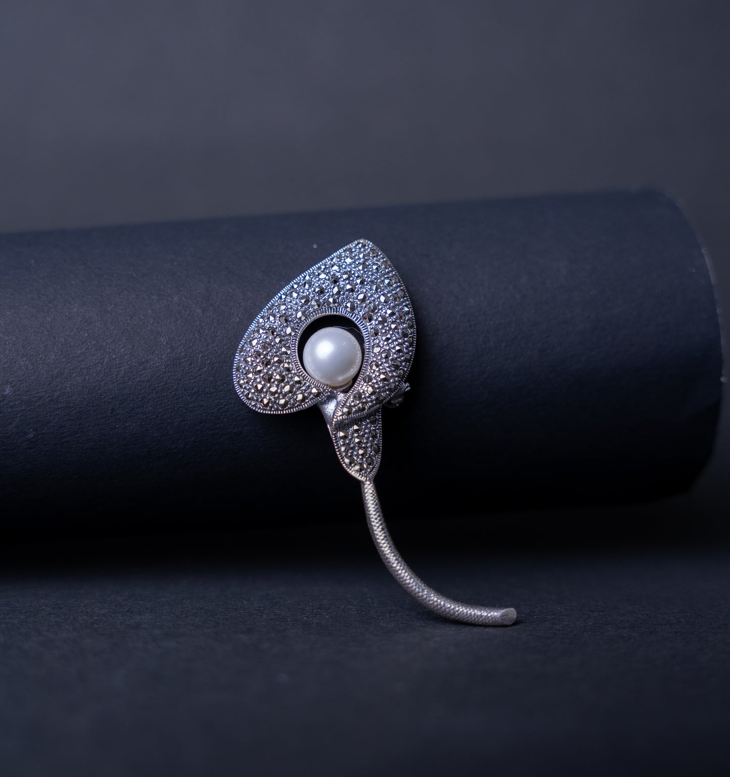 Silver Calla Lily Brooch