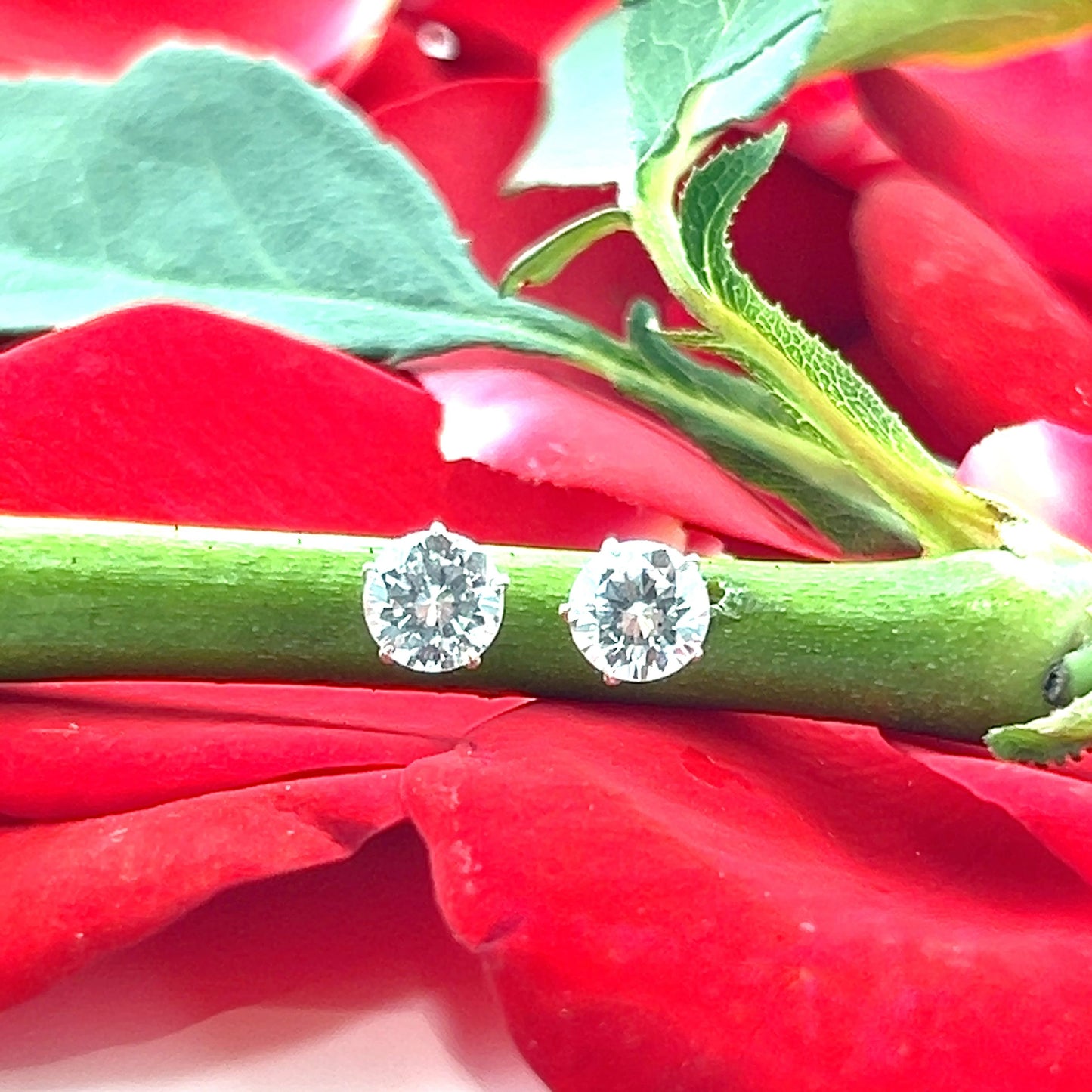 American Diamond Studs