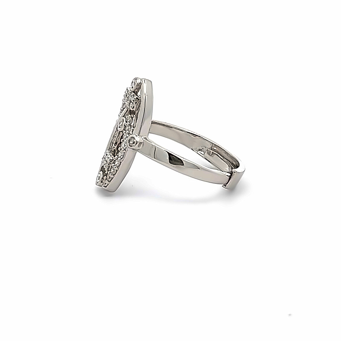 Bridal Brilliance Silver Ring