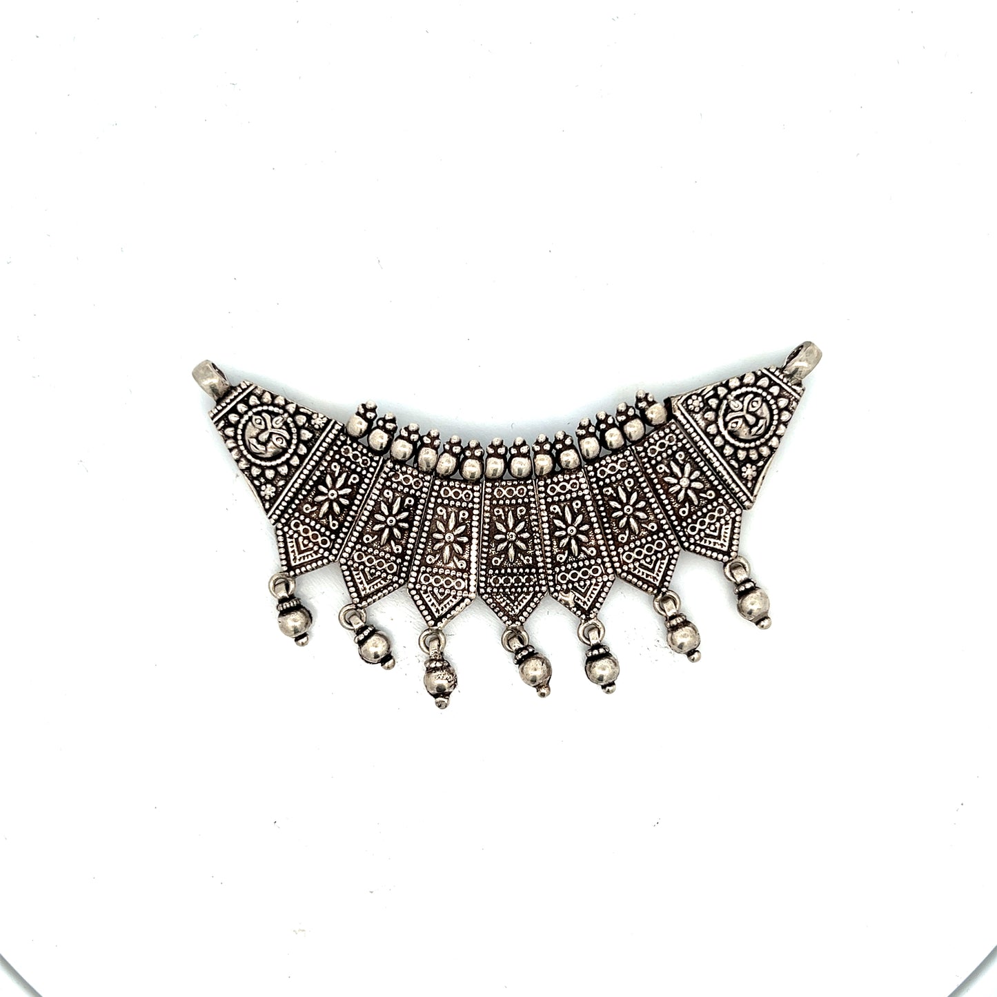 Sterling Silver Ornate Pendant