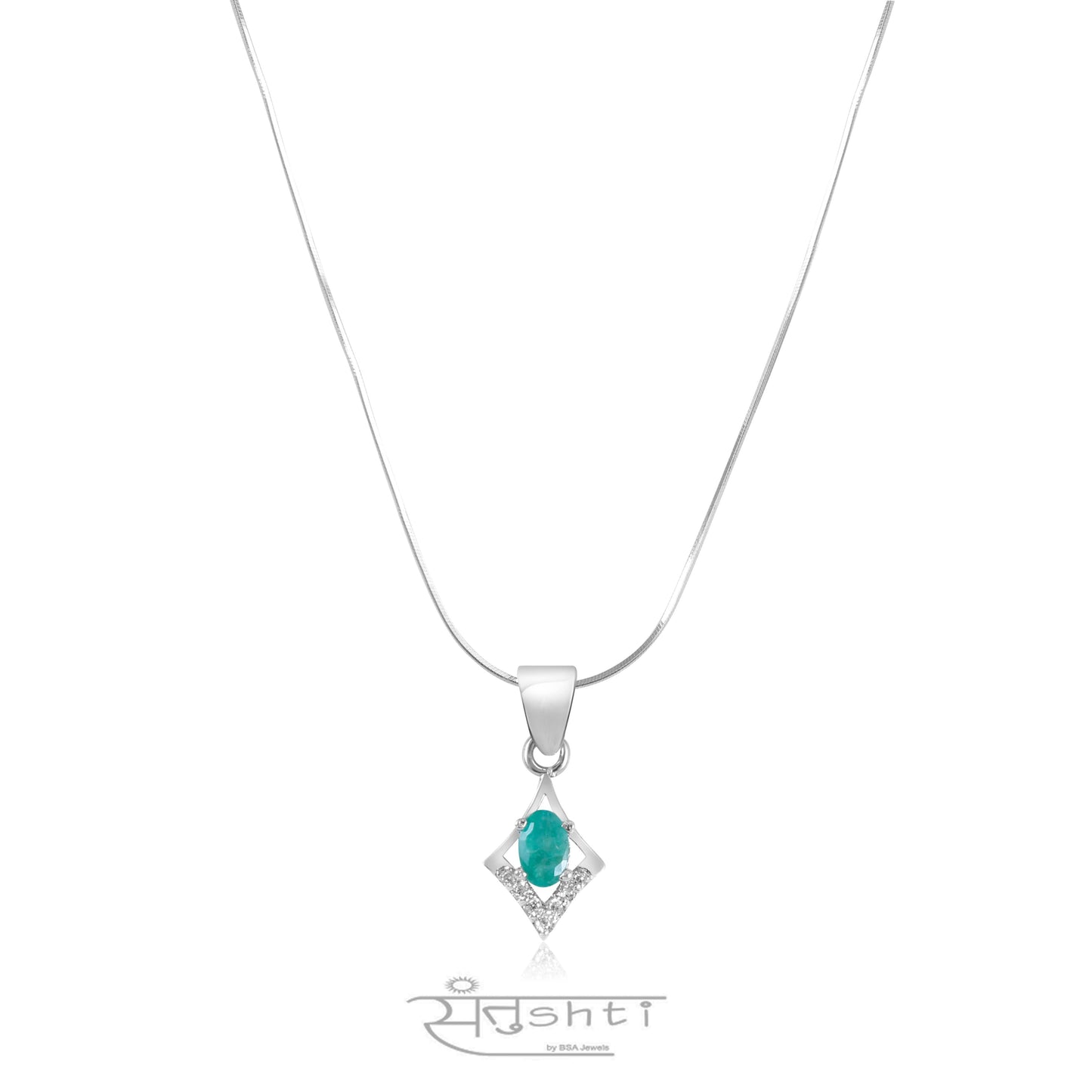 Real Emerald Pendant