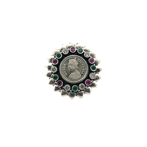 Antique Silver Ginni Ring
