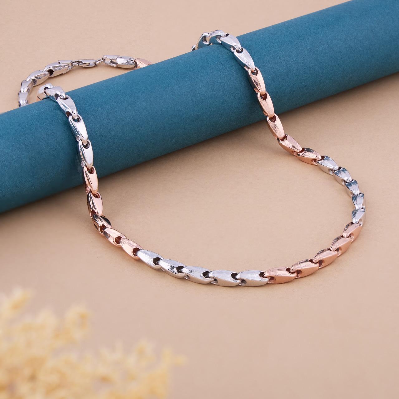 Sterling Silver Curb Chain For Men