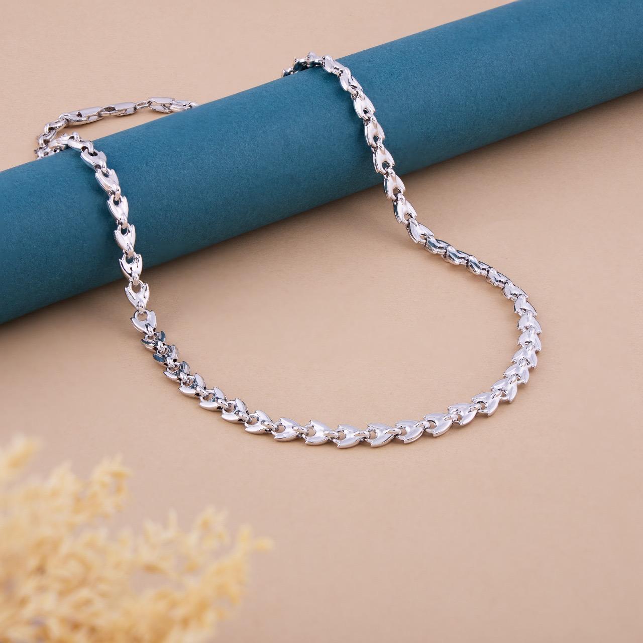Sterling Silver Cable Chain For Men