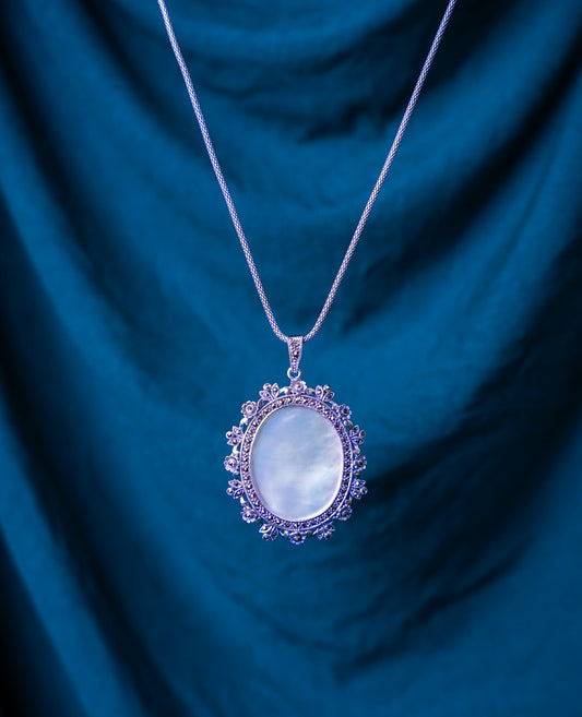 Celestial Bloom Marca Sterling Silver Pendant