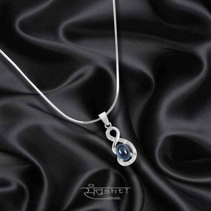 Black Star Silver Sterling Pendant