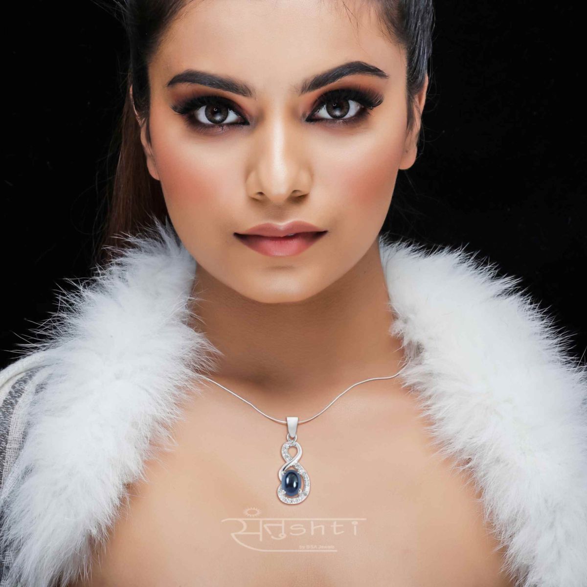 Black Star Silver Sterling Pendant