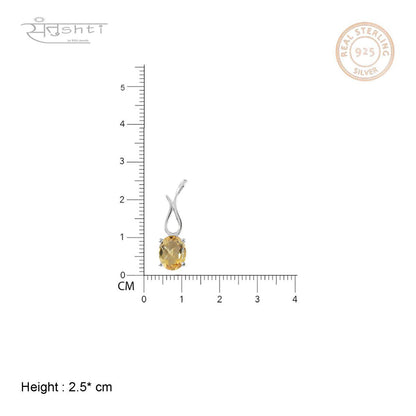 Fashion Citrine Pendant