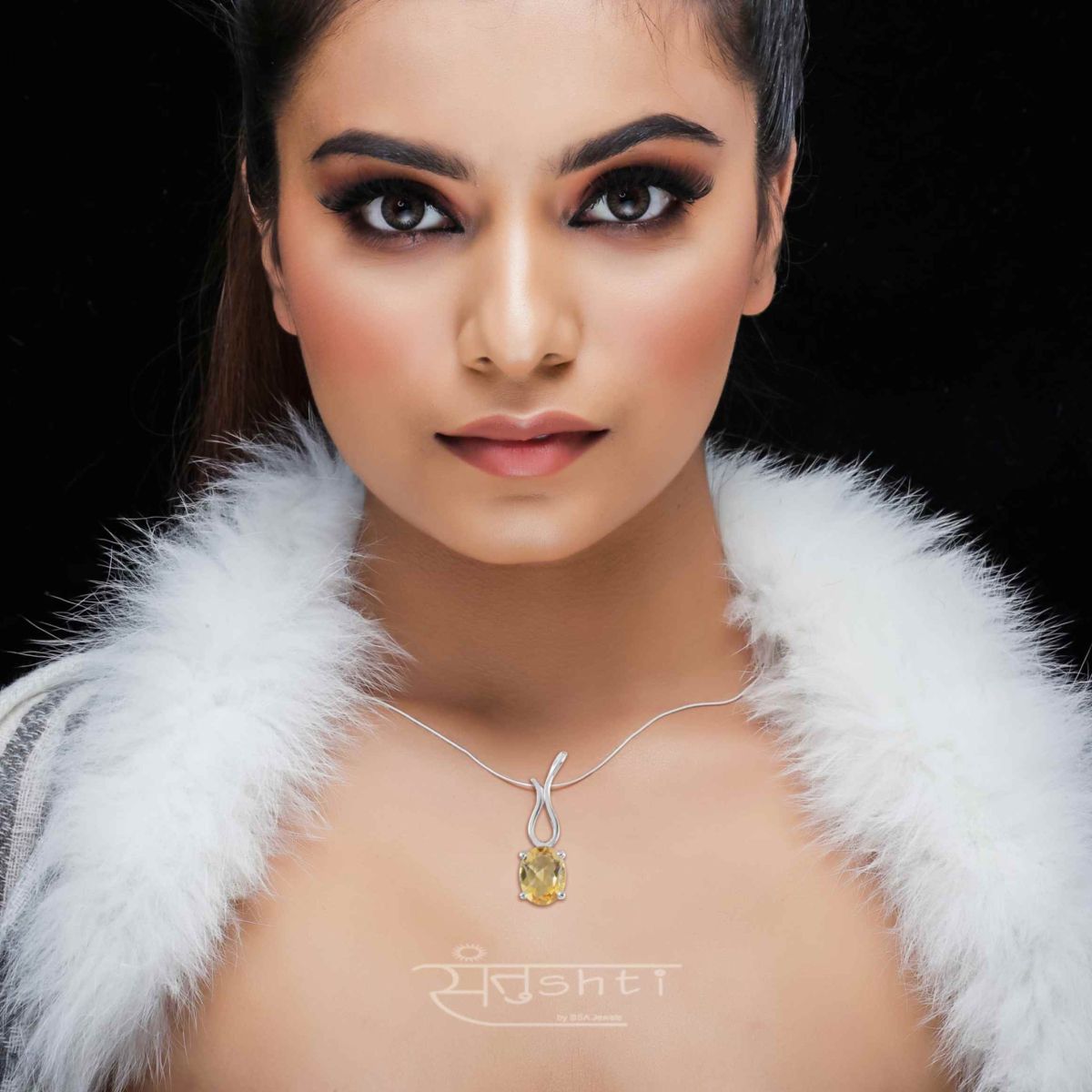 Fashion Citrine Pendant