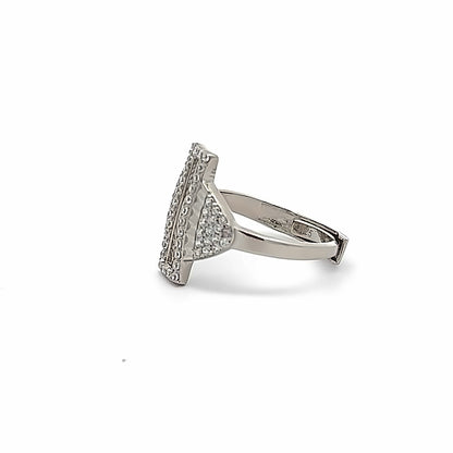 Shimmering Silver Band