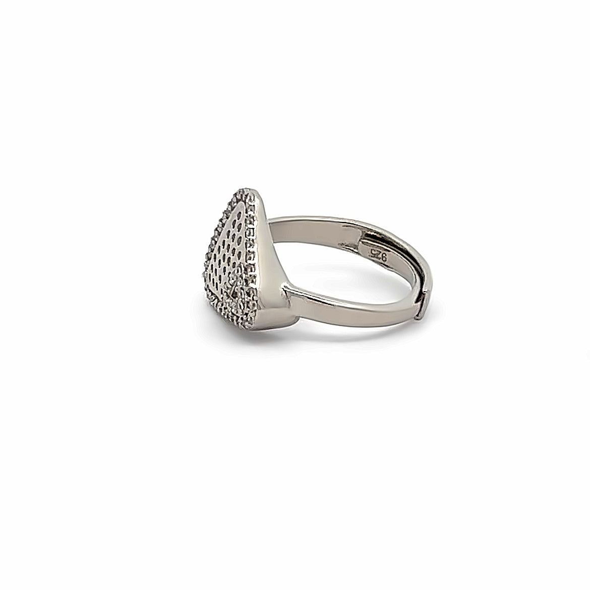 Sparkling Starlet Silver Ring