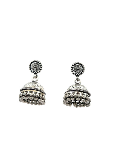 Antique Sterling Silver Jhumka