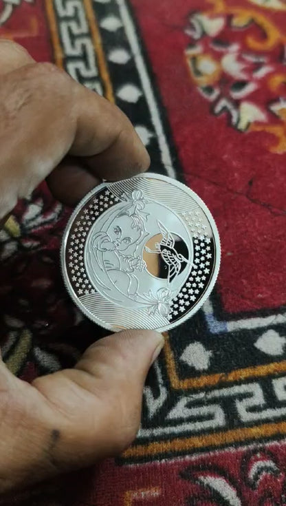 10 Gram 999 Silver Baby Coin