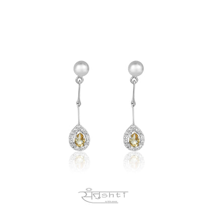 Citrine Drop Earring
