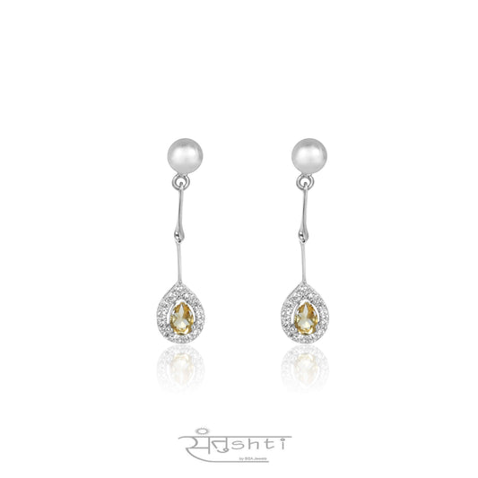 Citrine Drop Earring