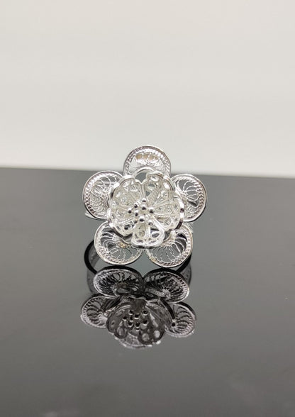 Delicate Delight Filigree Ring