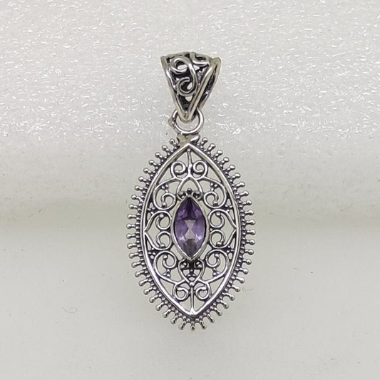 Folklore Fusion Silver Pendant