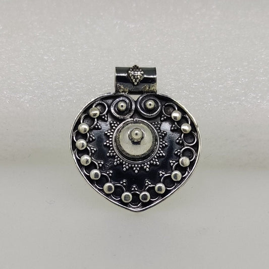 Rajasthan Royalty Silver Pendant